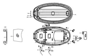 SFM / Sachs Schlosssatz E2R P31103 SAXXX E2 MaxSAXXX E2 RacingSAXXX E2 Sport - Picture 1 of 1