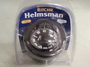 BRÚJULA RITCHIE HELMSMAN 128 HF742 BARCO MARINO NEGRO ILUMINADO - Imagen 1 de 1