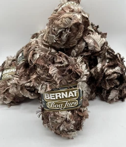 (11) Bernat BOA FURS Yarn 50g 1.75 oz Skeins - Soft Mink Light 81912 Eyelash - Picture 1 of 4