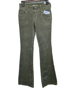 PacSun Damen Jeans Grün Cord Low Rise Bootcut Größe 25 - Bild 1 von 13
