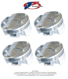JE Forged Pistons 300253 Chevy Small Block 4.035 Bore 1.550 Comp Height Set of 4 - Bild 1 von 2