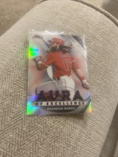 2022 Topps Finest - Aura of Excellence Brandon Marsh RC  Phillies 🔥