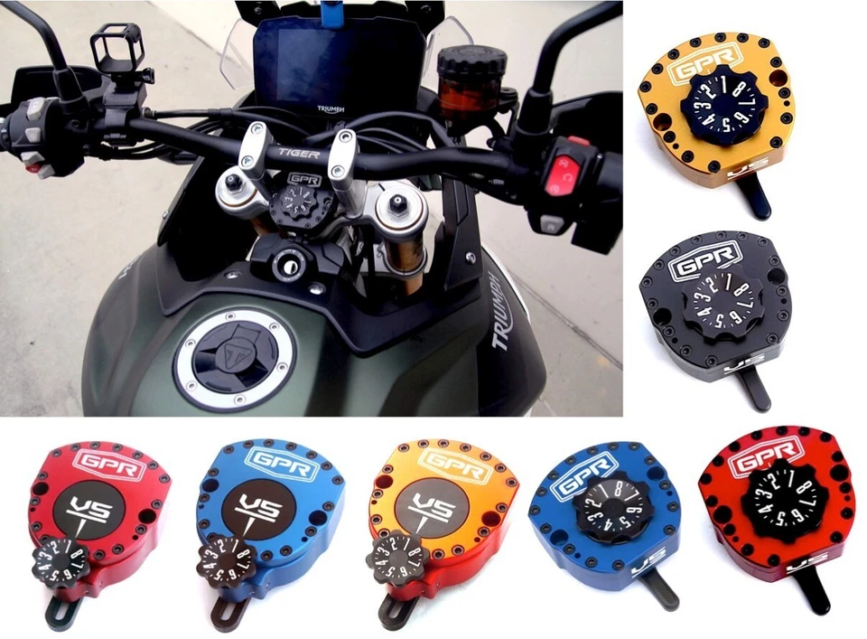 Рулевой амортизатор GPR V5 Triumph Tiger 900 GT Rally черный или цвета # 5-9001-0185 - Изображение 1 из 1