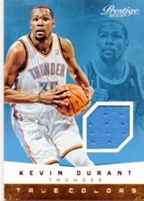 2013-14 Prestige True Colors Materials #13 Kevin Durant