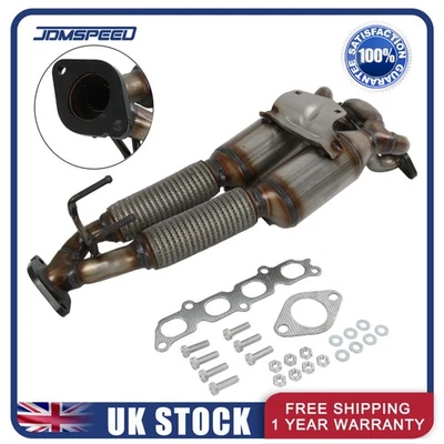 Catalytic Converter Type Approved + Fitting Kit For FORD FOCUS C-MAX Ti 1.6 FB - Image 1 of 4