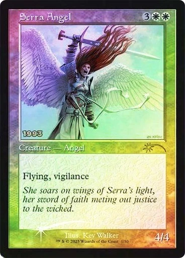 Serra Angel (30th Anniversary) Foil  Promo English  Mtg Magic (Mint-Nm) - Image 1 of 1