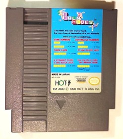 HOT-B Palamedes Nintendo NES NTSC-U/C (EE. UU./Canad&aacute;) Juego Puzzle 1990