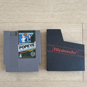 Nintendo Popeye Arcade Classics Series NES Game Manual Included Arcade