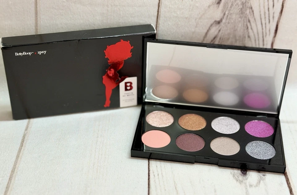 New in Box ~ Limited Edition Betty Boop x Ipsy That's So Betty Eyeshadow Palette - Image 1 of 3