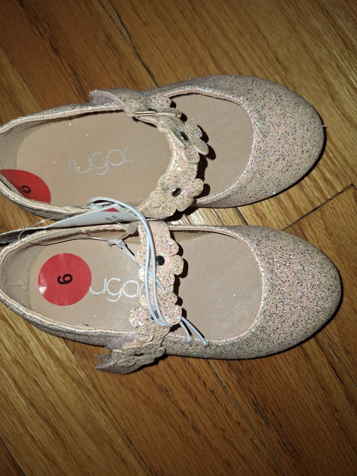 Zapatos de bebé rosa claro talla 5/6 zapatos de niña Foto 1 de 1