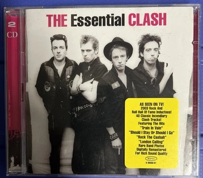 Essential Clash by Clash 2 Cd Joe Strummer Mick Jones Punk New Wave Pop Rock - Image 1 of 2