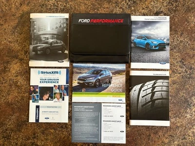 2016 Ford Focus RS Owners Manual w/ Navigation SYNC & SVT Case w/ More - #AI - Image 1 of 4