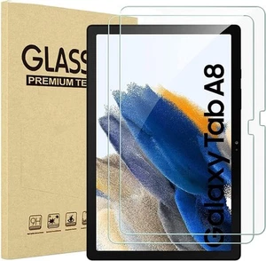 2 Pcs for Samsung Galaxy Tab A8 10.5 X200 X205 Screen Protector Tempered Glass - Picture 1 of 11