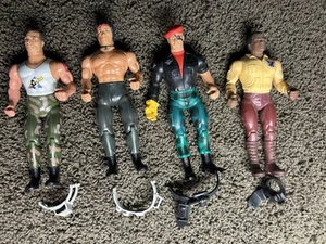 Vtg 80s 1985 Force Of Freedom Rambo Figures Lot Of 4 Havoc Turbo Gripper *Read* - Picture 1 of 6