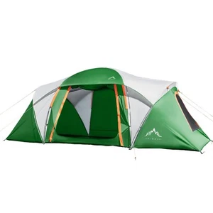 Tents for Camping, Waterproof 10 Person Family Tent with Double Layer & 4 Lar... - Picture 1 of 8