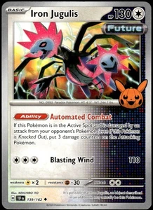 2024 Pokemon Gaming Trick or Trade Iron Jugulis #139/162 - Picture 1 of 10