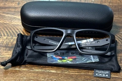 Marco de gafas Oakley Hyperlink negro satinado OX8078-0154 54-18-140 cuadrado Foto 1 de 4