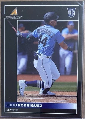 Julio Rodriguez RC 2022 Panini Chronicles - Pinnacle #12 - Image 1 of 2