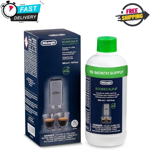 NOVO Descalcificador Natural DeLonghi EcoDeCalk para Máquinas de Café 16,90 oz ENVIO GRÁTIS - Imagem 1 de 4