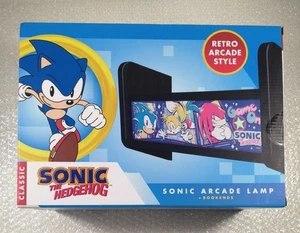 ARCADE SONIC THE HEDGEHOG LAMP NEW - Picture 1 of 9