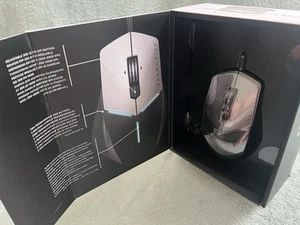 Alienware AW558 Gaming Mouse - Wired USB Optical - Working but worn switches :( - Picture 1 of 8