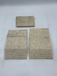 Carta de amor original de la Segunda Guerra Mundial dirigida al cabo 1943 guerra efímera - Imagen 1 de 9