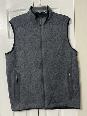 ARC'TERYX Men's Covert Vest Dark Grey Full Zip Size Large - Image 1 of 4