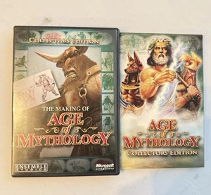 Age of Mythology Lot Collectors Edition Manual & The Making Of DVD - Picture 1 of 4