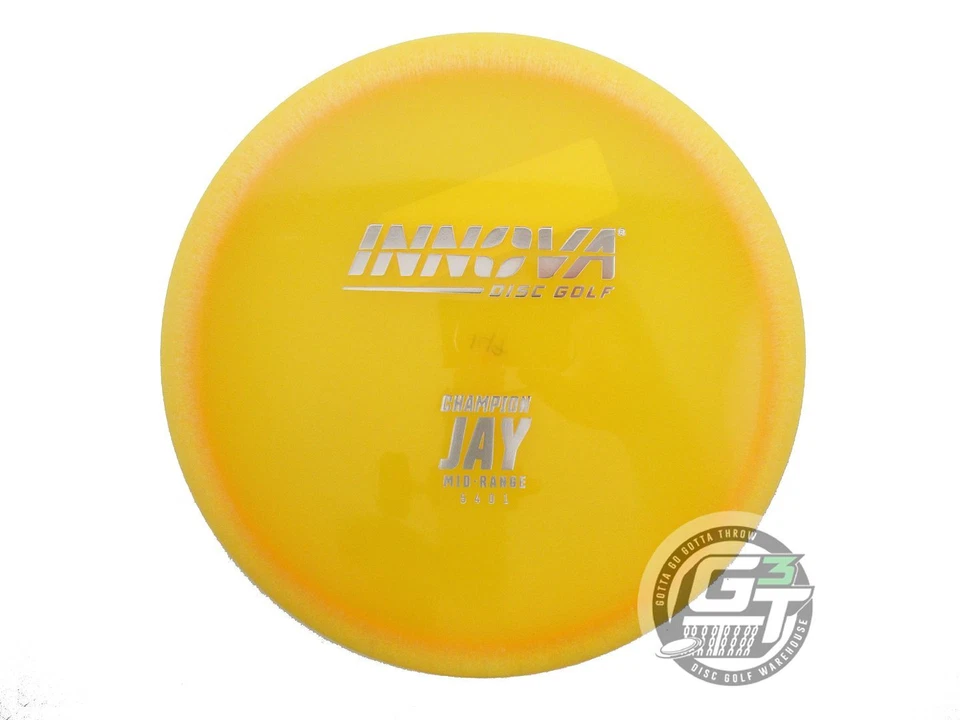 NEW Innova Champion Jay 147g Marigold Silver Foil Midrange Golf Disc - Image 1 of 1