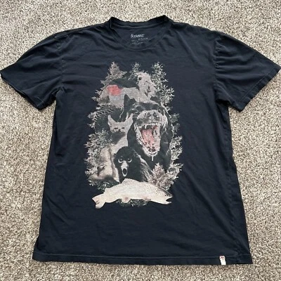 Camiseta Altamont Animals Para Hombre XL Negra Algodón Metal Rock Hecha en EE. UU. Foto 1 de 4