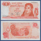 ARGENTINIEN / ARGENTINA 1 Peso (1970-73) UNC P.287