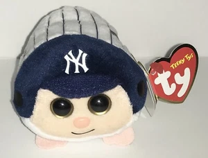TY NEW YORK YANKEES MLB 3" TEENY TYS - STAPELBARER PLÜSCH - NEU, MIT ETIKETT - SPIELBEREIT - Bild 1 von 4