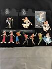 Disney Shopping Jessica Rabbit Costume Series LE 250 Pin Set + Pin Collection!!