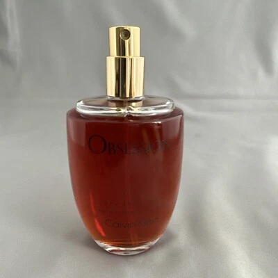 De colección Calvin Klein OBSESSION para Mujer EDP PERFUME Spray 3.4 OZ Versión Temprana Foto 1 de 4