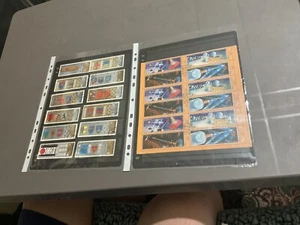 Yemen x 2 used stamp sheets - Picture 1 of 1