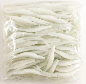 ZOOM SUPER FLUKE 100 PACK BULK 5.25" 023-185 WHITE ICE DN1304 - Picture 1 of 3