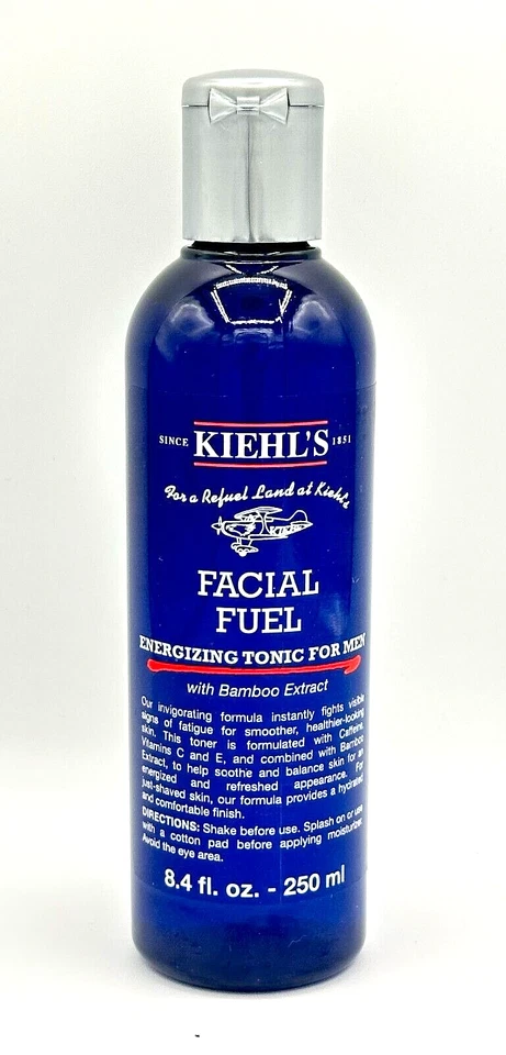 Kiehl's Facial Fuel Energizing тоник для мужчин с экстрактом бамбука 8,4 жидк. oz новый - Изображение 1 из 1