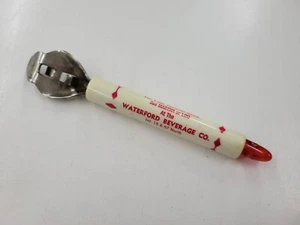 Vintage Multicolored Advertising Bottle Opener Can Opener. Waterford Beverage - Picture 1 of 5