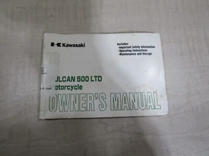 KAWASAKI MANUAL DEL PROPIETARIO VULCAN 500 LTD - Imagen 1 de 1