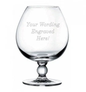 Personalised 18oz Large Brandy Glass Engraved Retirement, Birthday, Leaving Gift - Picture 1 of 1