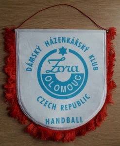 Wimpel Damen Handballverein Zora Olomouc Tschechische Republik 37x37cm - Bild 1 von 2