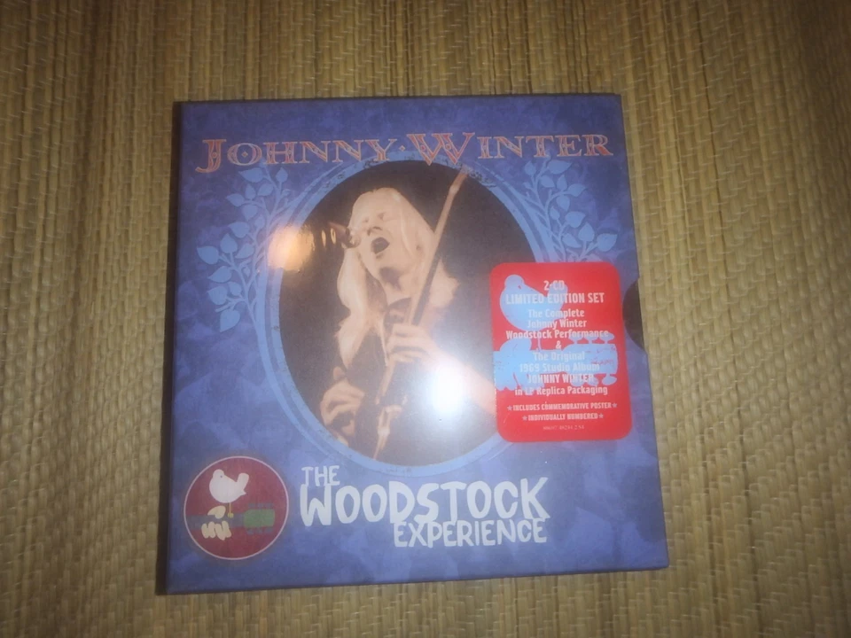 Johnny Winter - Woodstock Experience Ltd. 2 CD set NEW sealed OOP RARE  - Image 1 of 1
