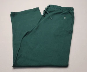 Polo Ralph Lauren Uomo Verde Waffle Maglia Termica Salopette Pigiama Pantaloni Taglia XL - Foto 1 di 8