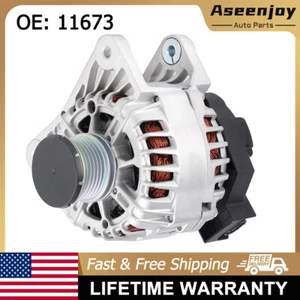 Alternator 11673 for 2013-2019 Nissan Sentra L4 1.8L 12V 110A CW 6-Groove NEW - Picture 1 of 8