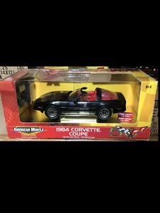 1984 Corvette BLACK 1:18 Ertl American Muscle 33177 - Picture 1 of 3