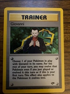 Pokemon - Giovanni (18/132) - HoloFoil Rare!- Gym Challenge - Picture 1 of 6