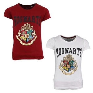 Harry Potter Hogwarts Mädchen kurzarm T-Shirt Kinder Shirt 134 bis 164 Baumwolle - Bild 1 von 5