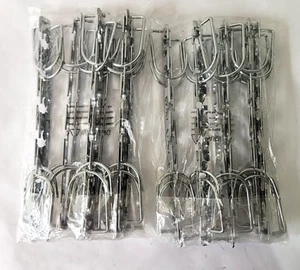 12Pcs Metal Hanger Clothes Closet Organizer Hook Space Saver Saving - Picture 1 of 3