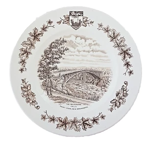 Collectors Series of Atlantic Canada 10" New Brunswick Dinner Plate Wood & Sons - Picture 1 of 6