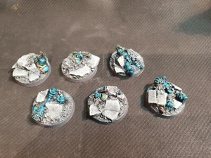40mm Runenjagd Resin Basen, Space Wolves, Prospero, Wolfen, Wolf Lord - Bild 1 von 7